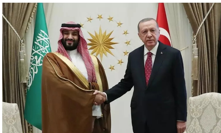 Cumhurbaşkanı Erdoğan, Suudi Arabistan Veliaht Prensi Selman ile görüştü