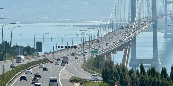 Osmangazi Köprüsü’nden yeni rekor: Bir günde 117 bin 537 araç geçti