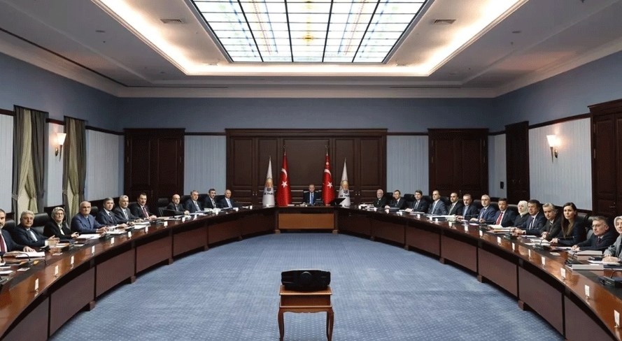 AK Parti MKYK toplantısı Cumhurbaşkanı Erdoğan başkanlığında başladı