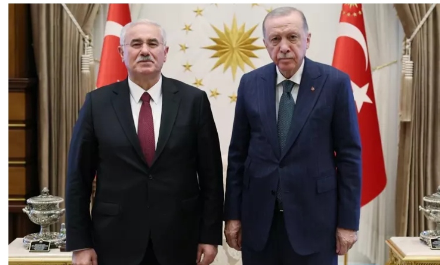 Cumhurbaşkanı Erdoğan, Mehmet Akarca'yı kabul etti