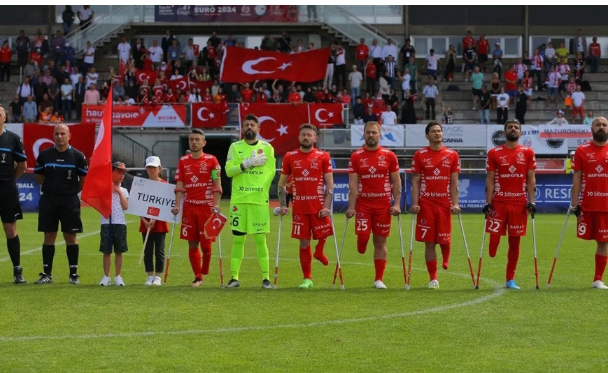 Ampute Milli Futbol Takımı'nın finaldeki rakibi İspanya oldu