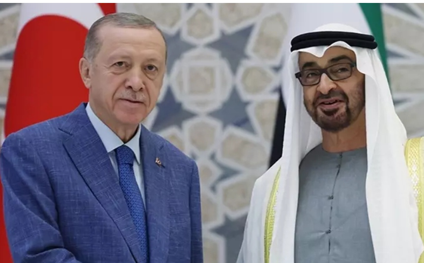 Başkan Erdoğan'dan Gazze diplomasisi: BAE Devlet Başkanı ile görüştü!