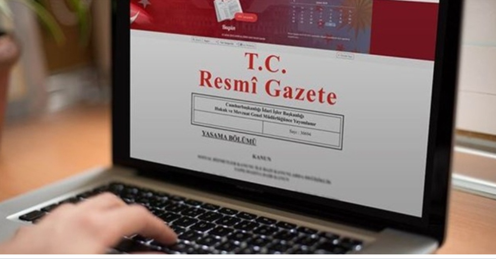 Resmi Gazete'de Bugün