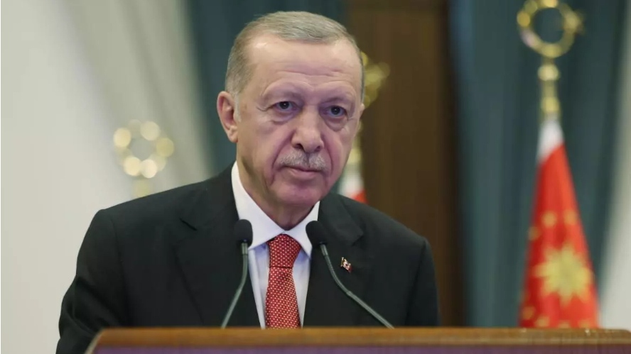 Cumhurbaşkanı Erdoğan'dan şehit ailesine başsağlığı mesajı