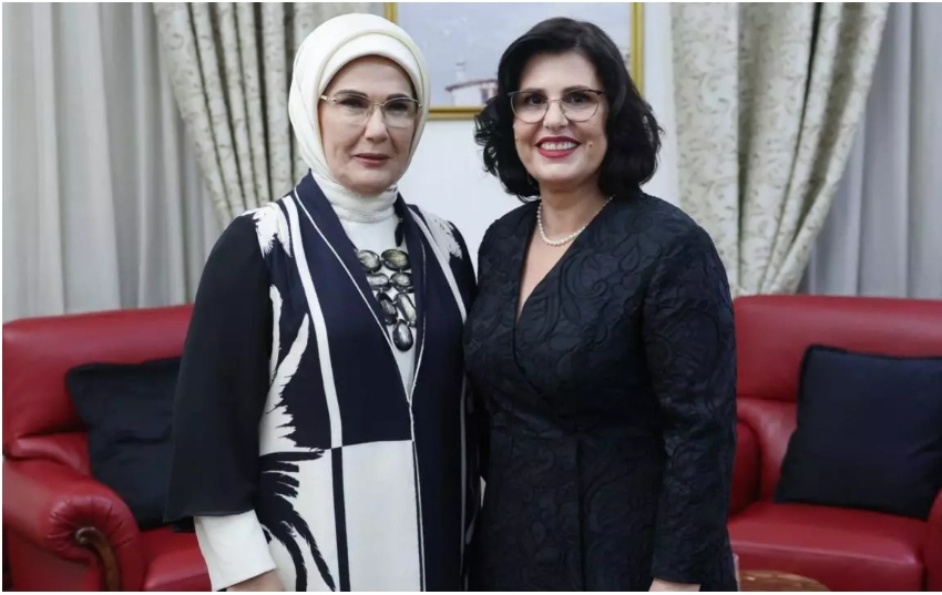 Emine Erdoğan, Armanda Begay ile görüştü