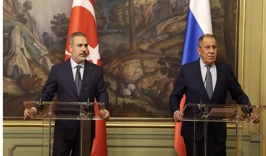 Dışişleri Bakanı Fidan, Rus mevkidaşı Lavrov ile görüştü