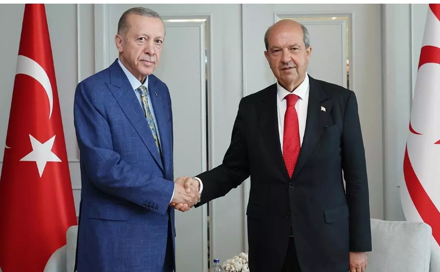 Cumhurbaşkanı Erdoğan'dan, KKTC Cumhurbaşkanı Tatar'a tebrik mektubu