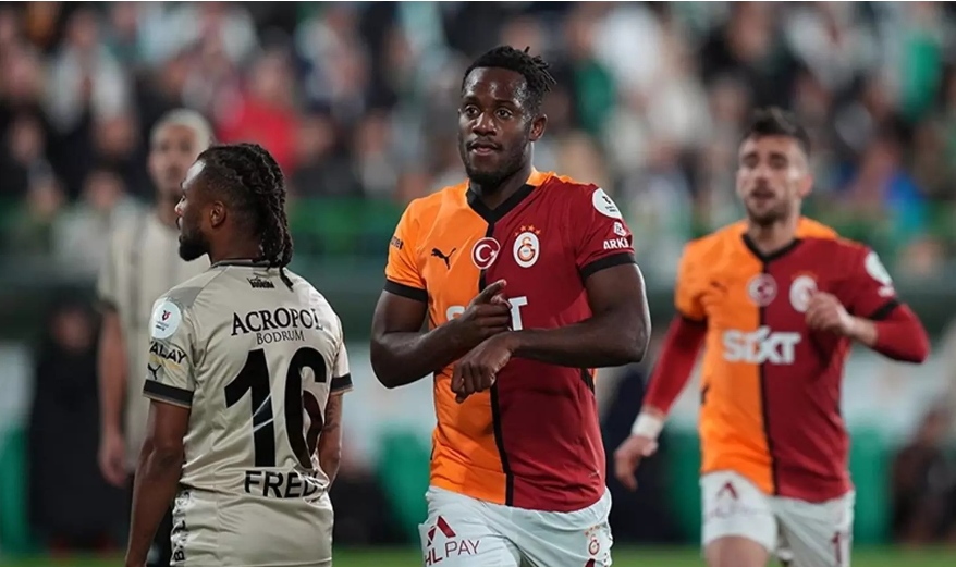 Galatasaray, Bodrum'dan 3 puanla dönüyor