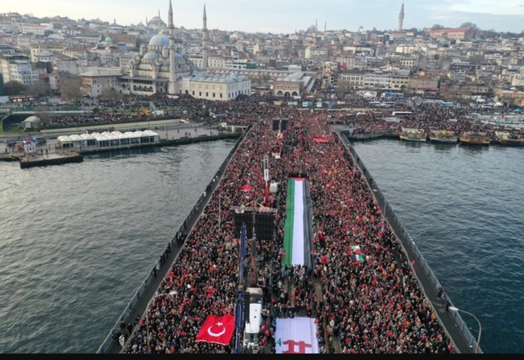 İstanbul'da tarihi buluşma: Yüz binler Gazze için yürüyecek