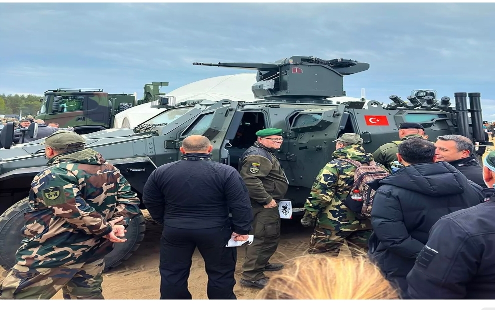 Türk Zırhlısı NMS 4x4, Litvanya'da Live Firing Show 2025e damga vurdu
