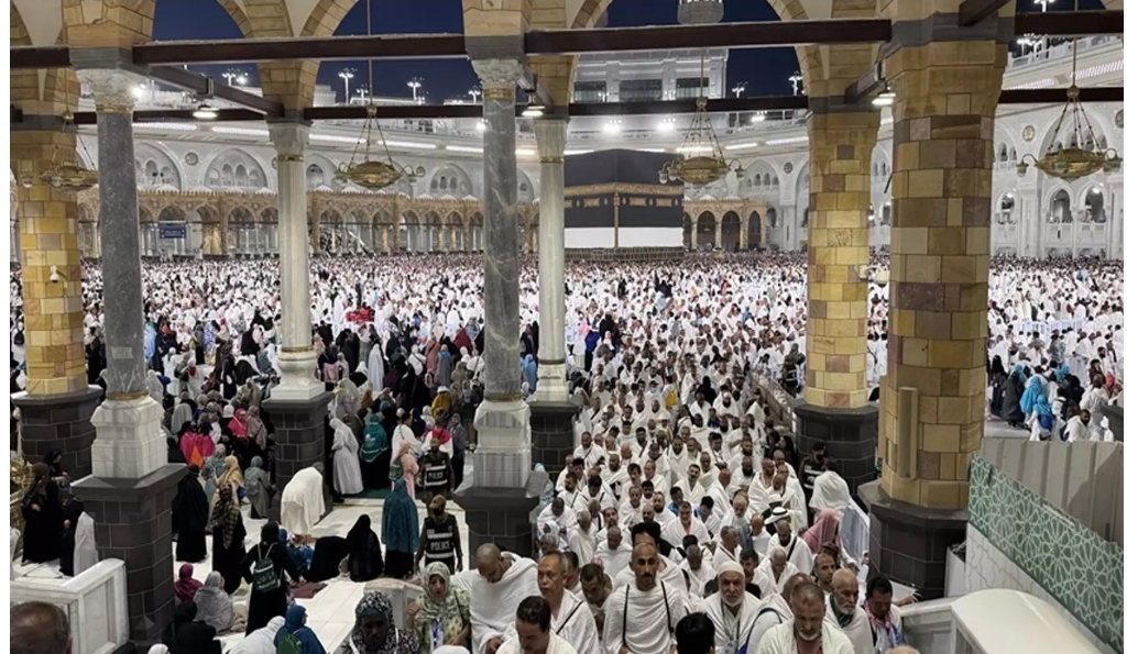 Türk hac kafilelerinin tamamı kutsal topraklarda