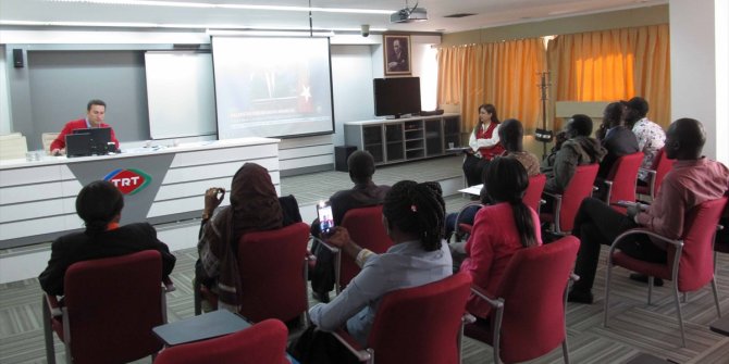 TİKA ve TRT iş birliğinde Güney Sudanlı medya personeline eğitim