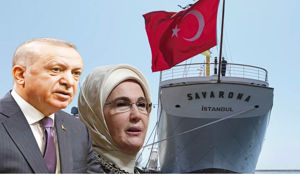 Yeni hikaye Emine Erdoğan'ın önerisiyle başladı: Savarona yatı İstanbul Boğazı'nı selamlayacak