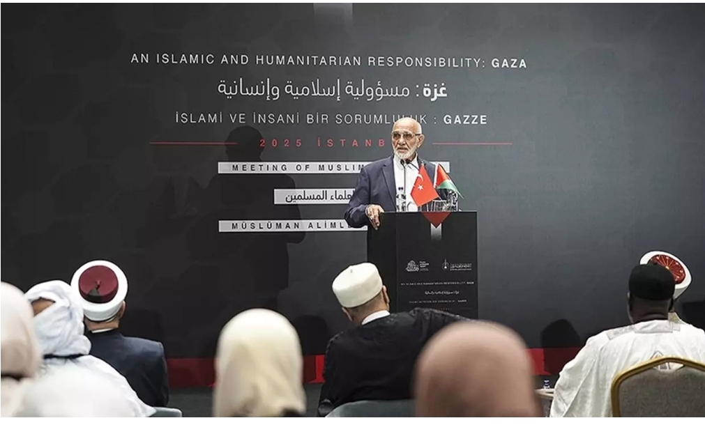 İslam Alimleri Vakfı Başkanı Hacımüftüoğlu: Gazze'de insanlık yanıyor