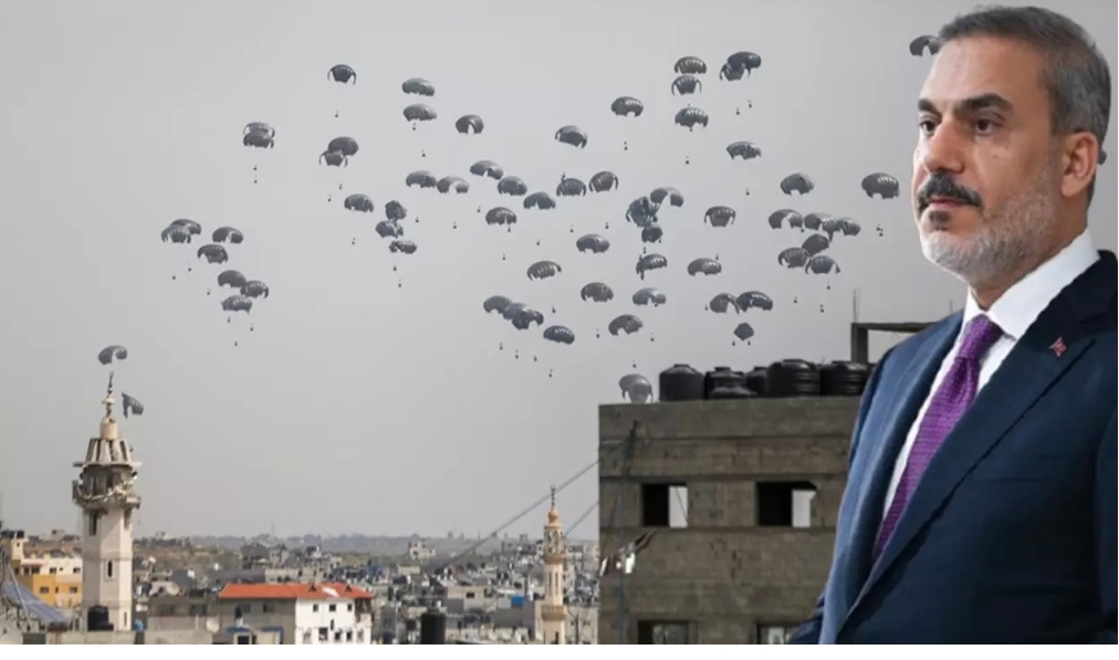 Bakan Fidan: Gazze'ye havadan yardım için Başkan Erdoğan'dan onay alındı