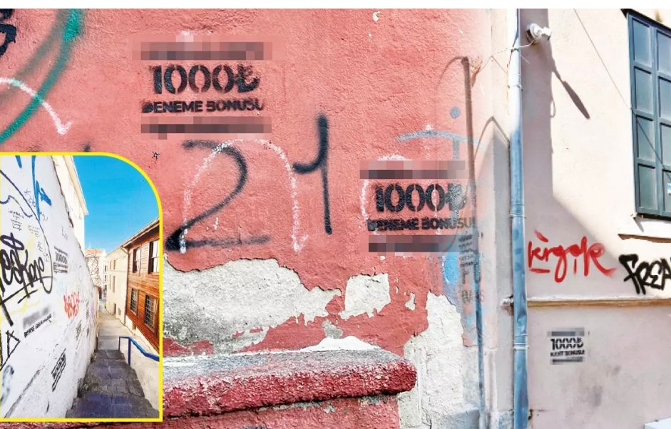 Sanal bahis sokağa indi! Duvarlar reklamla doldu