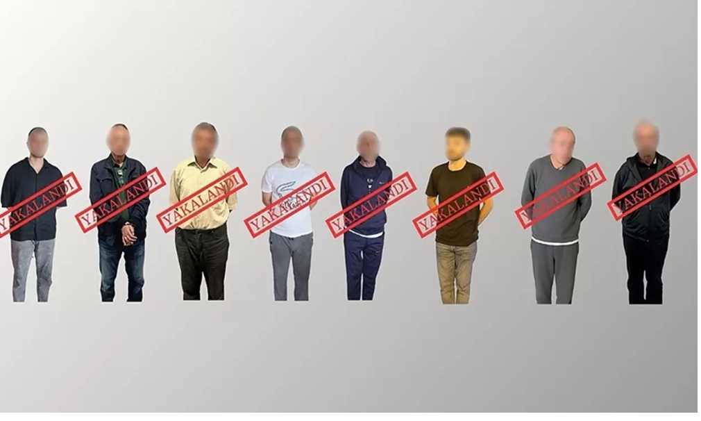 Kırmızı bültenle ve ulusal seviyede aranan 8 suçlu Türkiye'ye getirildi