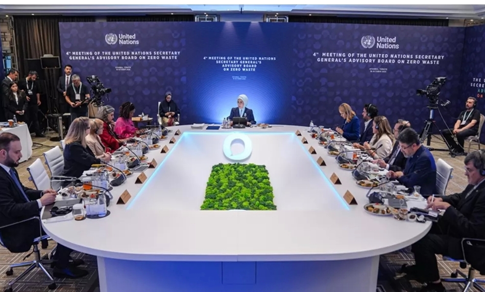 Emine Erdoğan başkanlığında gerçekleştirildi! BM Sıfır Atık Yüksek Düzeyli Şahsiyetler Danışma Kurulu 4'üncü toplantısını yaptı