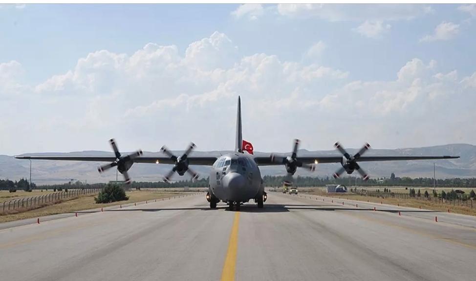 MSB duyurdu: Türkiye'nin C130 uçağı Gürcistan'da düştü