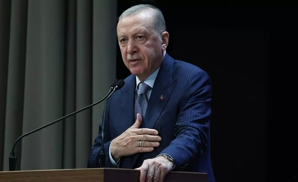 "Şehitlerimizin mekanı cennet olsun" Cumhurbaşkanı Erdoğan: Yüreğimizdeki yangını tarif etmek mümkün değil
