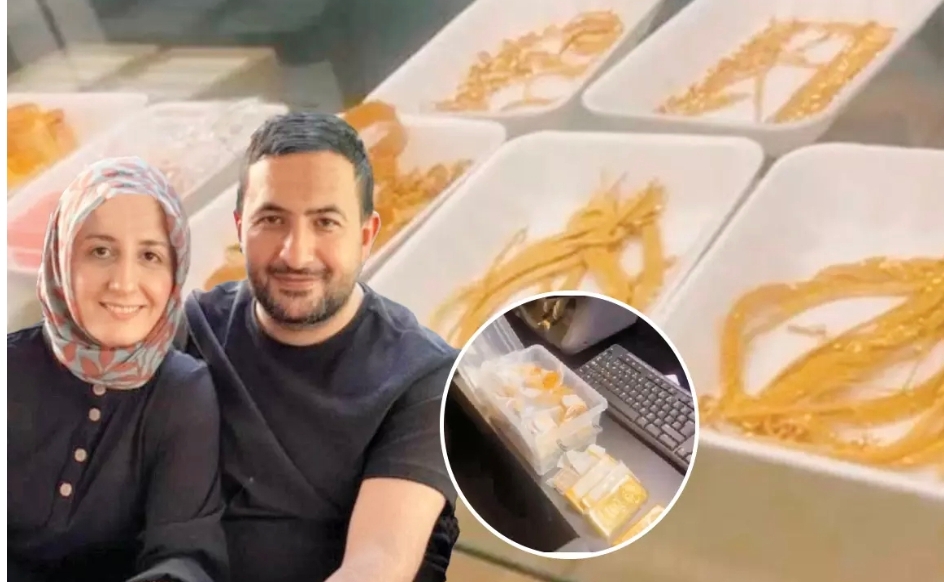 Adli emanetten çalınan altınların yeni görüntüleri ortaya çıktı