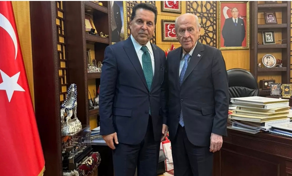 Ahmet Özer'den MHP Lideri Bahçeli'ye ziyaret