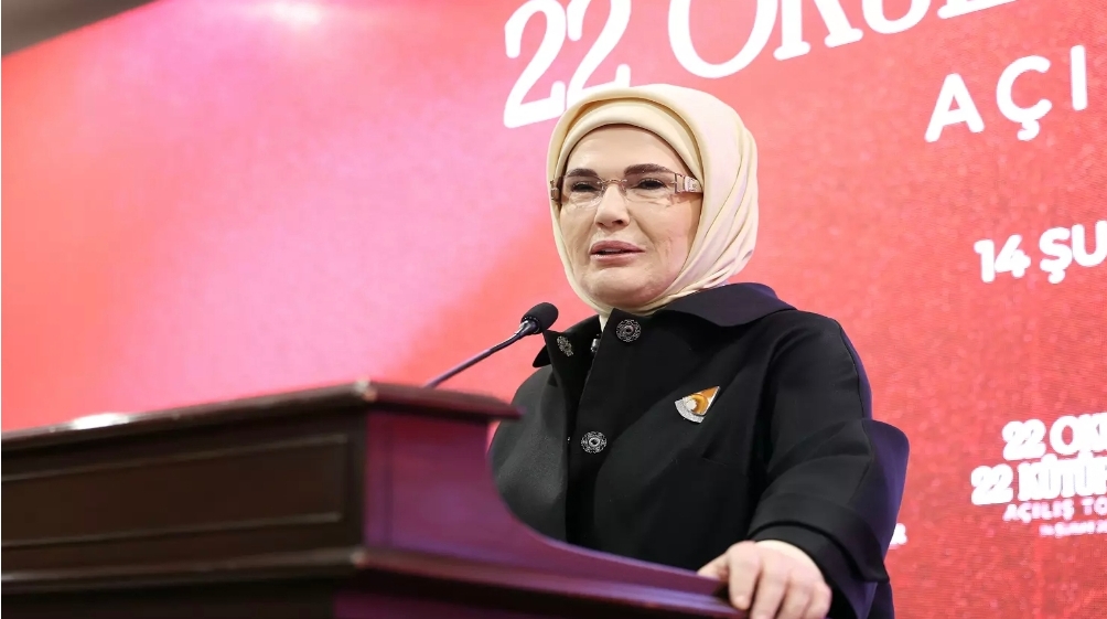 Emine Erdoğan: İlimle, irfanla yükselen bir yüzyılı inşallah hep birlikte inşa edeceğiz