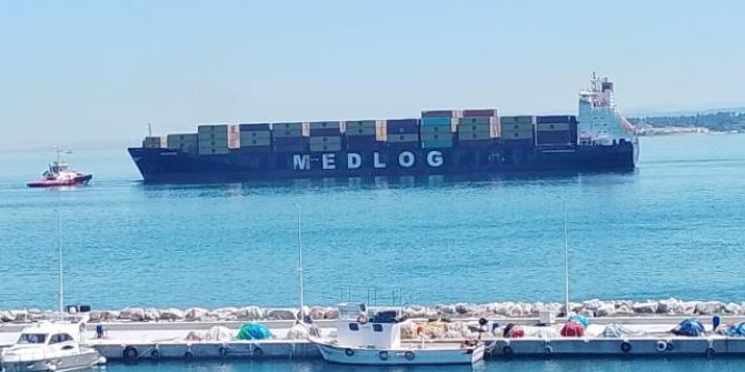 Çanakkale Boğazı'nda gemi arızası