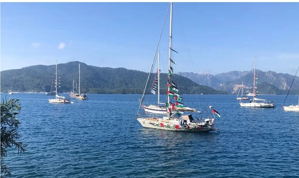 "Küresel Sumud Filosu" Marmaris'te