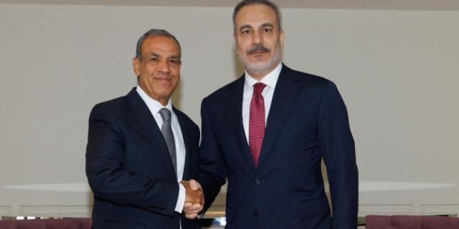 Dışişleri Bakanı Fidan, Mısırlı mevkidaşı Abdulati ile görüştü