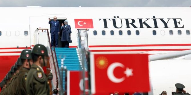 Cumhurbaşkanı Erdoğan Kazakistan'a gitti
