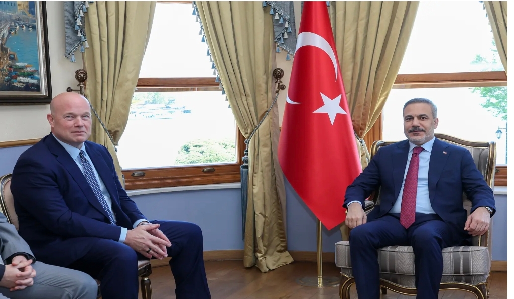 Bakan Fidan, Whitaker ile görüştü