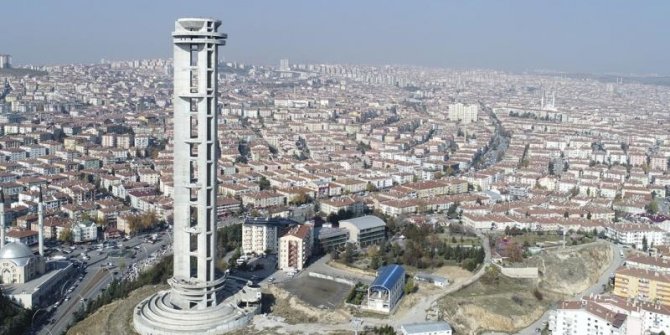 Keçiören'deki Cumhuriyet Kulesi tadilattan geçirilecek