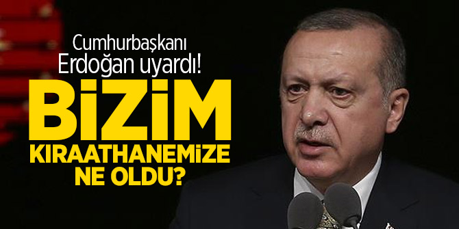 Cumhurbaşkanı Erdoğan uyardı! Bizim kıraathanemize ne oldu?