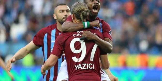 Trabzonspor'u, Burak Yılmaz ve Yusuf Yazıcı taşıyor