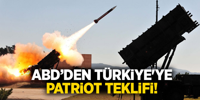 ABD’'den Türkiye'ye Patriot teklifi!