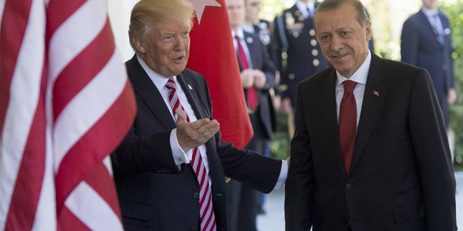 Cumhurbaşkanlığı Erdoğan, Trump ile görüştü