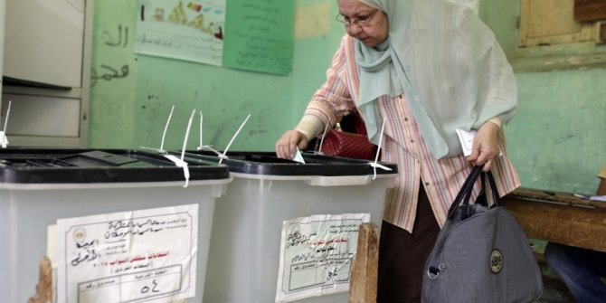 Mısır'da cumhurbaşkanlığı seçimleri için oy verme işlemi başladı