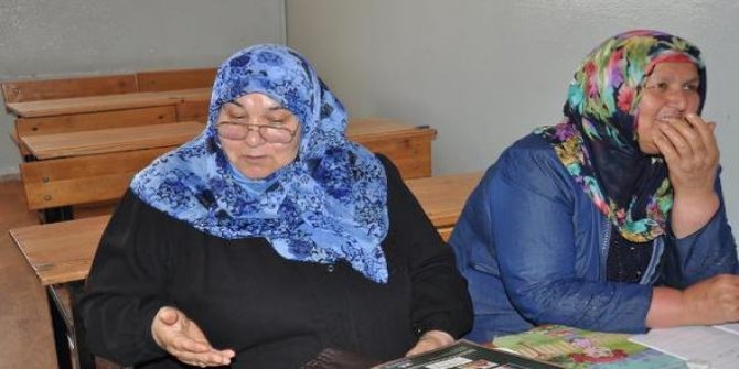 68 yaşındaki kadın kursiyer: Çocuklar okudu, sıra bende