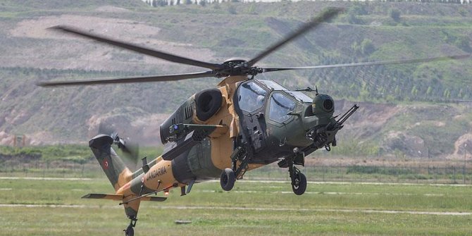 T129 ATAK helikopterleri Jandarmaya teslim edildi