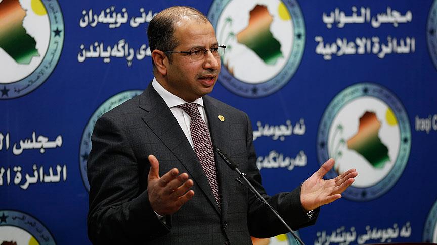 Irak Meclis Başkanı'ndan hükümete 'referandum' çağrısı