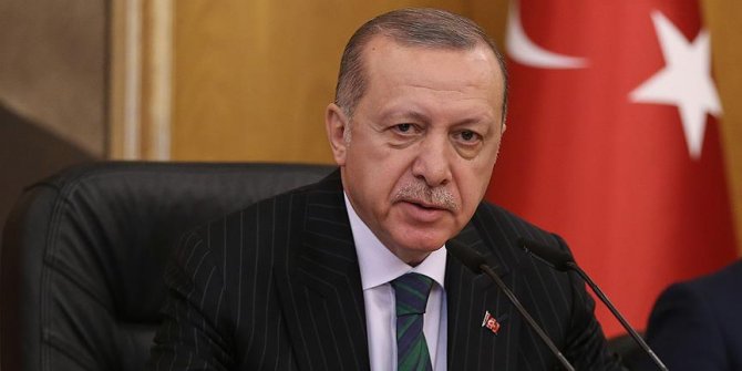 Cumhurbaşkanı Erdoğan'dan şehit ailelerine taziye