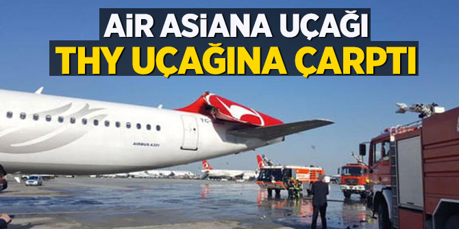 Air Asiana uçağı THY uçağına çarptı