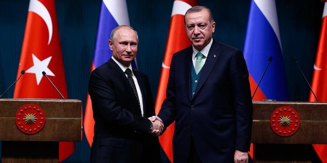 Cumhurbaşkanı Erdoğan, Putin ile görüştü.
