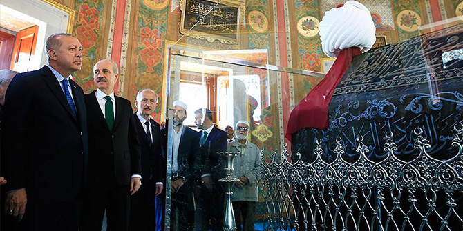 Erdoğan, Fatih Sultan Mehmet'in türbesini açtı