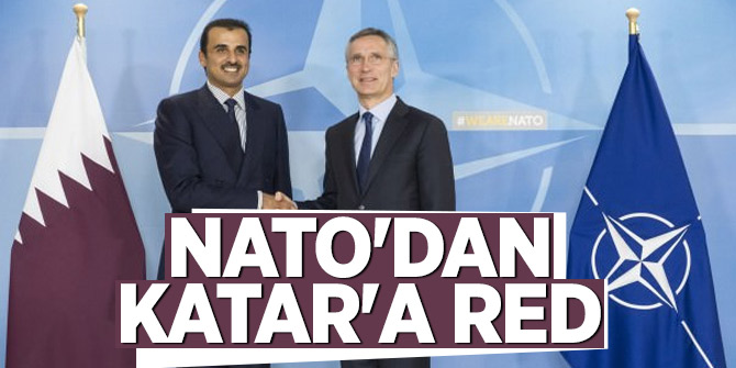 NATO'dan Katar'a red