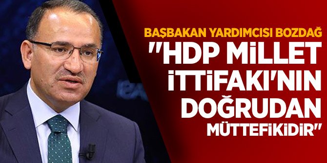 "HDP Millet İttifakı'nın doğrudan müttefikidir"
