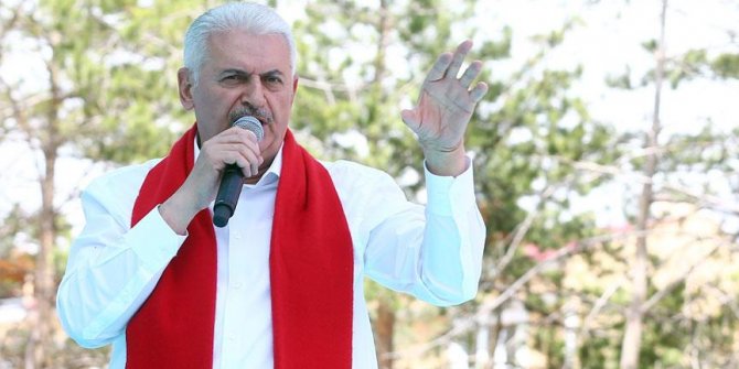 Başbakan Yıldırım Erzincan mitinginde konuştu