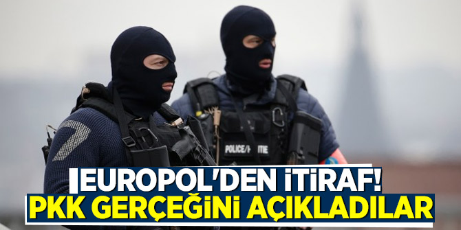 Europol'den itiraf! PKK gerçeğini açıkladılar