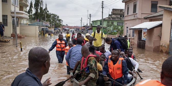 Gana'da sel felaketi: 15 ölü